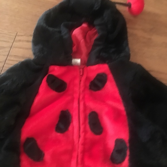NEW!! Ladybug soft plush 1 piece costume - Picture 2 of 4